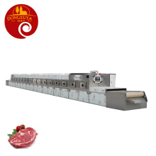 Microwave Drying Thawing Defatting Machine For Meat